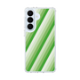 スリムプロテクションケース［ Middle Stripe - Green ］