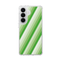 スリムプロテクションケース［ Middle Stripe - Green ］