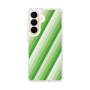 スリムプロテクションケース［ Middle Stripe - Green ］