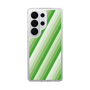 スリムプロテクションケース［ Middle Stripe - Green ］