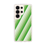 スリムプロテクションケース［ Middle Stripe - Green ］
