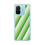 スリムプロテクションケース［ Middle Stripe - Green ］