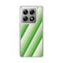 スリムプロテクションケース［ Middle Stripe - Green ］