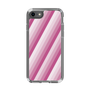 スリムプロテクションケース［ Middle Stripe - Pink ］