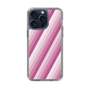 スリムプロテクションケース［ Middle Stripe - Pink ］