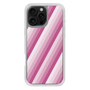 スリムプロテクションケース［ Middle Stripe - Pink ］