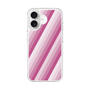スリムプロテクションケース［ Middle Stripe - Pink ］