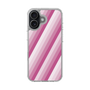 スリムプロテクションケース［ Middle Stripe - Pink ］