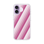 スリムプロテクションケース［ Middle Stripe - Pink ］