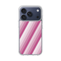 スリムプロテクションケース［ Middle Stripe - Pink ］