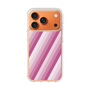 スリムプロテクションケース［ Middle Stripe - Pink ］