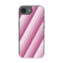 スリムプロテクションケース［ Middle Stripe - Pink ］