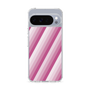 スリムプロテクションケース［ Middle Stripe - Pink ］