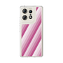スリムプロテクションケース［ Middle Stripe - Pink ］