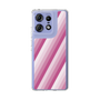 スリムプロテクションケース［ Middle Stripe - Pink ］