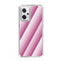 スリムプロテクションケース［ Middle Stripe - Pink ］