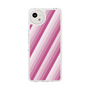 スリムプロテクションケース［ Middle Stripe - Pink ］