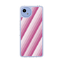 スリムプロテクションケース［ Middle Stripe - Pink ］
