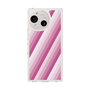スリムプロテクションケース［ Middle Stripe - Pink ］