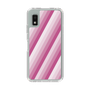 スリムプロテクションケース［ Middle Stripe - Pink ］