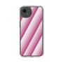 スリムプロテクションケース［ Middle Stripe - Pink ］