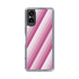 スリムプロテクションケース［ Middle Stripe - Pink ］