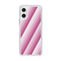 スリムプロテクションケース［ Middle Stripe - Pink ］