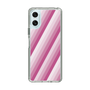 スリムプロテクションケース［ Middle Stripe - Pink ］