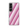 スリムプロテクションケース［ Middle Stripe - Pink ］