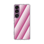 スリムプロテクションケース［ Middle Stripe - Pink ］