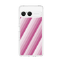 スリムプロテクションケース［ Middle Stripe - Pink ］
