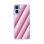 スリムプロテクションケース［ Middle Stripe - Pink ］