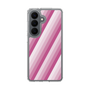 スリムプロテクションケース［ Middle Stripe - Pink ］
