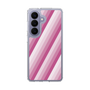 スリムプロテクションケース［ Middle Stripe - Pink ］