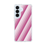 スリムプロテクションケース［ Middle Stripe - Pink ］
