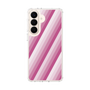 スリムプロテクションケース［ Middle Stripe - Pink ］