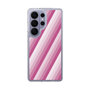 スリムプロテクションケース［ Middle Stripe - Pink ］