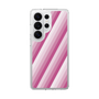 スリムプロテクションケース［ Middle Stripe - Pink ］