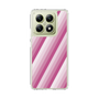 スリムプロテクションケース［ Middle Stripe - Pink ］