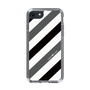 スリムプロテクションケース［ Big Stripe - Black × Gray ］