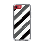 スリムプロテクションケース［ Big Stripe - Black × Gray ］