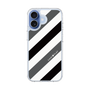 スリムプロテクションケース［ Big Stripe - Black × Gray ］