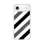 スリムプロテクションケース［ Big Stripe - Black × Gray ］