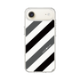 スリムプロテクションケース［ Big Stripe - Black × Gray ］