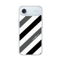 スリムプロテクションケース［ Big Stripe - Black × Gray ］