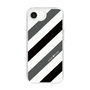 スリムプロテクションケース［ Big Stripe - Black × Gray ］