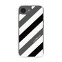 スリムプロテクションケース［ Big Stripe - Black × Gray ］