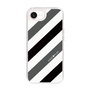 スリムプロテクションケース［ Big Stripe - Black × Gray ］