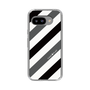 スリムプロテクションケース［ Big Stripe - Black × Gray ］