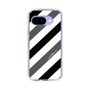 スリムプロテクションケース［ Big Stripe - Black × Gray ］